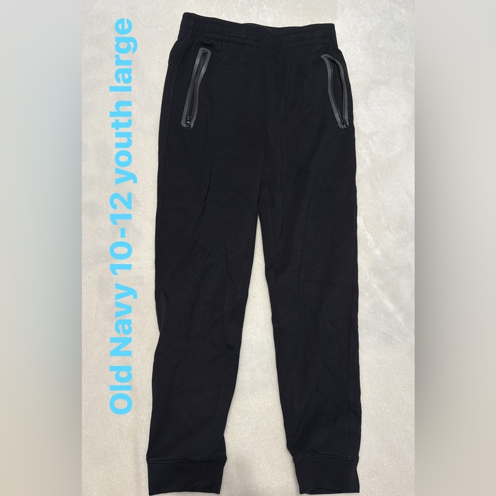 Old Navy Black Sweatpants Comfortable Joggers